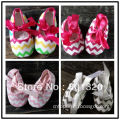 FREE SHIPPING chevron crib shoes Toddler shoes baby shoes 30PAIRS
